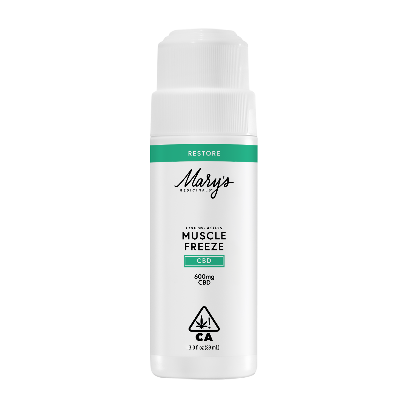 MARYS MEDICINALS RESTORE 3 OUNCE 600MG MUSCLE FREEZE