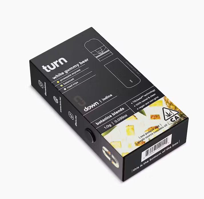 WHITE GUMMY BEAR (INDICA) / BOTANICA BLENDS / 1G POD