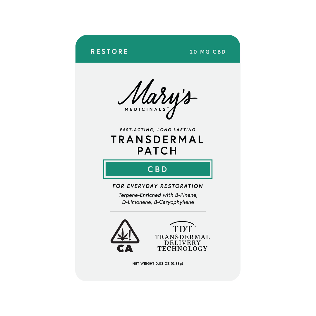 MARYS MEDICINALS CBD TRANSDERMAL PATCH